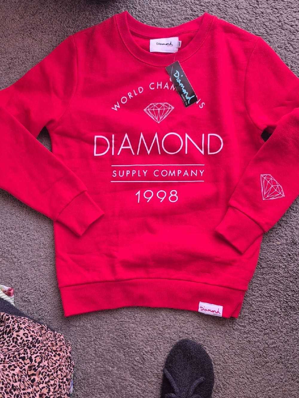 Diamond Supply Co Sweatshirt NWT